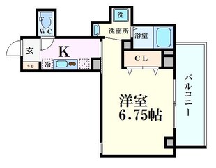 みおつくし十三の物件間取画像